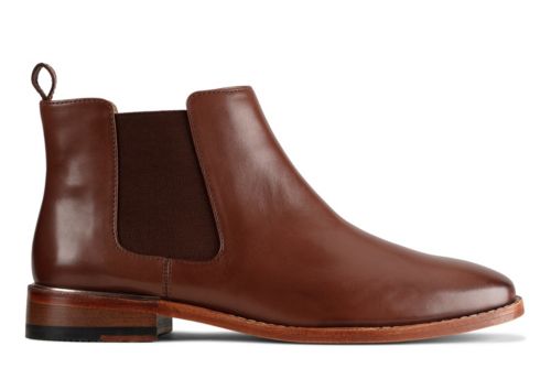 clarks tan netley whirl boots