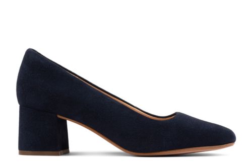 clarks black court shoes