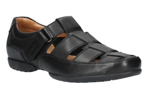 clarks recline open sandals mens