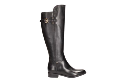 clarks knee high boots sale