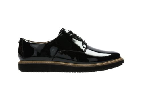 clarkes ladies flat shoes