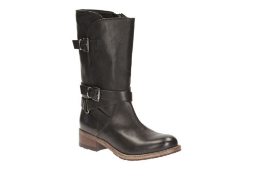 clarks mid heels