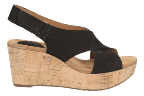 clarks women's caslynn shae wedge sandal