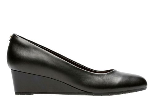 clarks wedge trainers