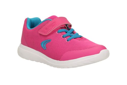 clarks girls trainers