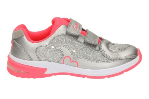 clarks girls trainers