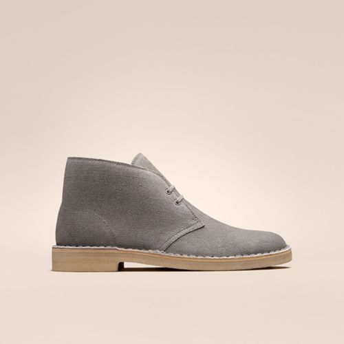 clarks canvas boots